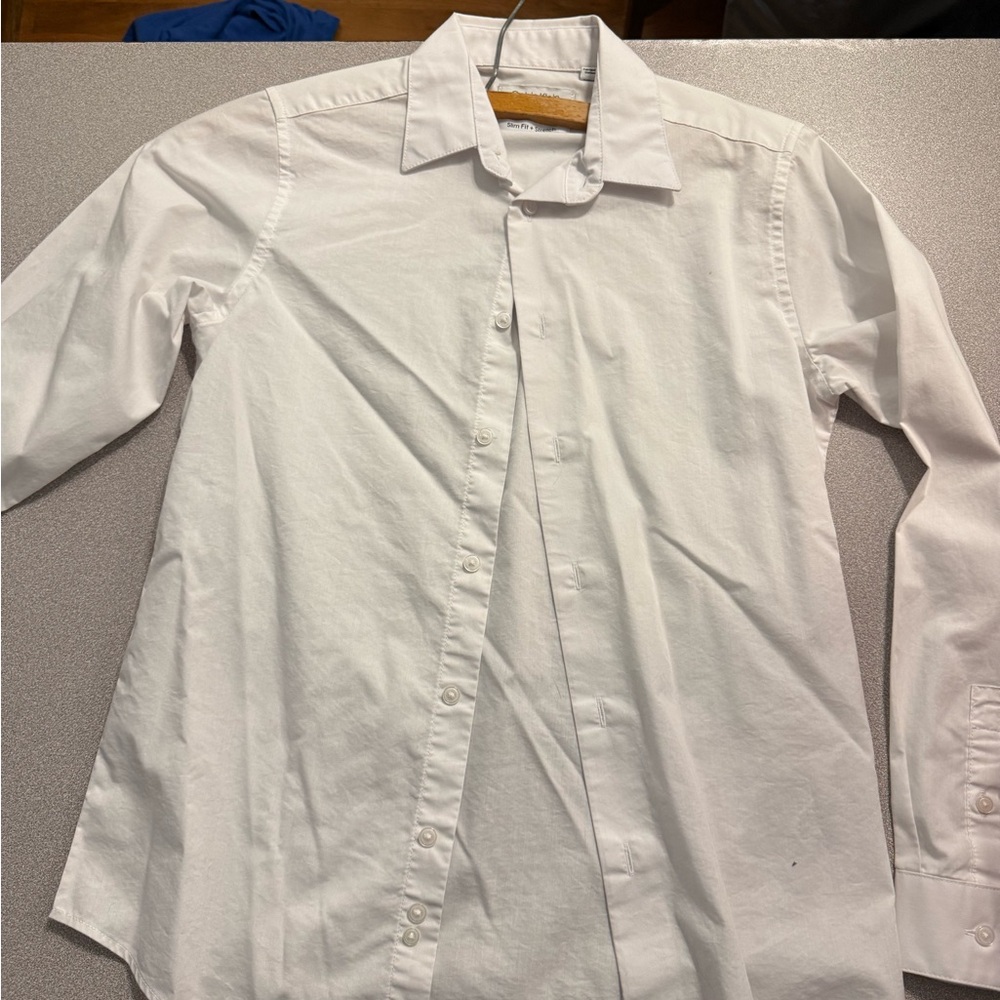 Calvin Klein White Dress Shirt